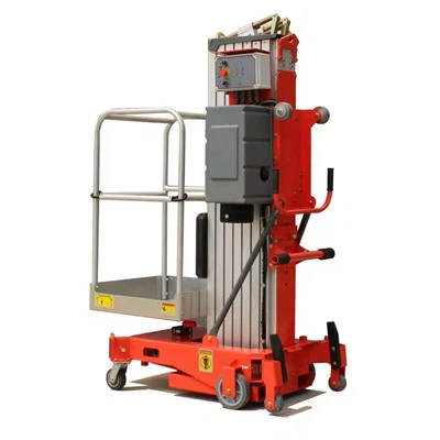 Tek Direkli Alüminyum Alaşımlı Kaldırma Platformu